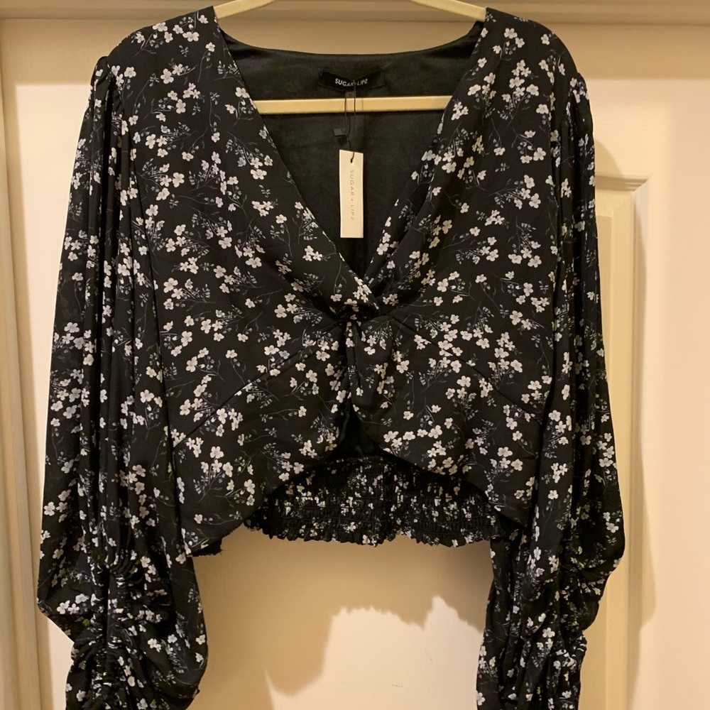 Floral Cinch Crop - New (XL)